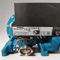Vanne de régulation pneumatique 1'' DN25 Classe 2500 Super haute pression 2 voies en acier inoxydable forgé A182 F304 pour service gaz oxygène