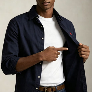Camisa de Franela para Hombre Ralf 2026 con Logotipo Personalizado, Camisa de Vestir Económica al por Mayor con Mangas Largas y Transpirable, Modelo Laurla - Product Image 3