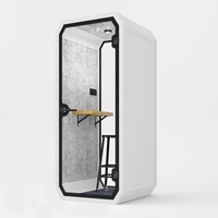 Dosettes de bureau acoustiques d'intérieur personnalisées Dosettes de travail Dosettes de réunion de bureau Cabine téléphonique pour l'école de bureau