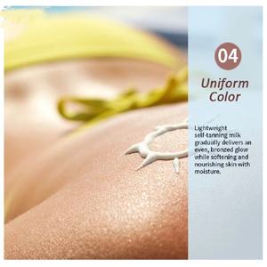 <span class=keywords><strong>Lingettes</strong></span> bronzantes jetables OEM, emballées individuellement, à effet bronzant progressif pour le visage et le corps, sans alcool, non gras - Product Image 5