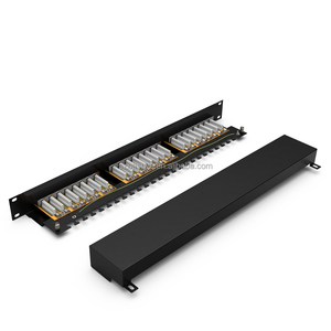 แผงแพทช์พอร์ต Cat6A RJ45 แบบ 24 พอร์ต ของ Oem แผงแพทช์พอร์ต Cat6 และ Cat6a แบบ 24 พอร์ต - Product Image 3