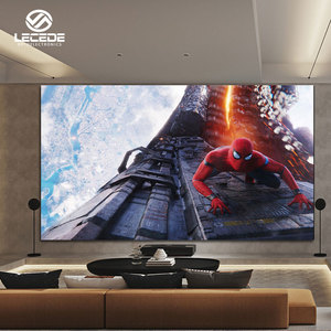 Lecede 4K 럭셔리 홈 시어터 Led 비디오 벽 실내 고해상도 Led 필름 디스플레이 홈 시어터 시스템 - Product Image 1