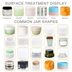 Vasetti Cosmetici Personalizzati in Plastica PP 20G 30G Bianchi Neri Rotondi con Tappo a Vite Vuoti per Polveri e Creme - Product Image 5