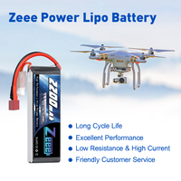 Zeee 2S LiPo بطارية بعلبة ناعمة مع موصل عمداء لطائرة DJI طائرة RC رباعية المروحية