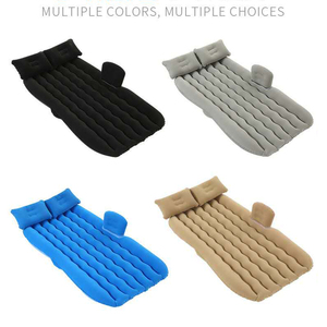 Colchón de asiento trasero para coche, acampada, flocado, <span class=keywords><strong>5</strong></span> en <span class=keywords><strong>1</strong></span>, sofá, colchón de aire portátil inflable - Product Image 5