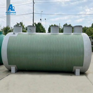 Réservoir de stockage horizontal en <span class=keywords><strong>plastique</strong></span> FRP GRP en fibre de verre résistant à la corrosion pour équipement chimique - Product Image 5