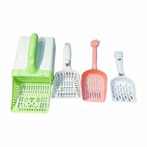 Pala de arena para gatos de plástico duradero, pala para arena para gatos, pala para excrementos de mascotas, arena para gatos - Product Image 6