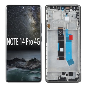 Écran tactile LCD de remplacement pour téléphone portable Xiaomi Redmi Note 14 Pro 4G, écran LCD avec cadre - Product Image 1