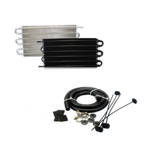 หม้อน้ำเกียร์ Haofa 4 6 8 แถว ชุดอัพเกรดระบบระบายความร้อนรถยนต์แบบสากล - Product Image 1
