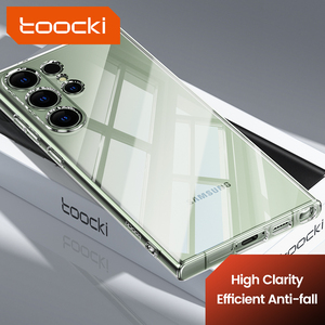 Funda Protectora para Teléfono Toocki Ultimate Clarity Slim TPU, Protección Flexible, Sensación Ligera, Diseño Ligero para <span class=keywords><strong>Samsung</strong></span> Serie S21-S24 - Product Image 1