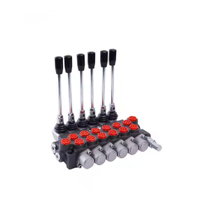 Válvula de Control Hidráulico P40 de Alta Calidad, 40L/min, 250 bar, 7 Bobinas, para Camiones Pesados y Excavadoras, Fabricada en Acero - Product Image 6