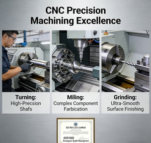 Komponen Aluminium Baja Tahan Karat Pemesinan CNC Presisi Multi 5 Axis Milling Turning Manufaktur Suku Cadang Toleransi Tinggi - Product Image 2