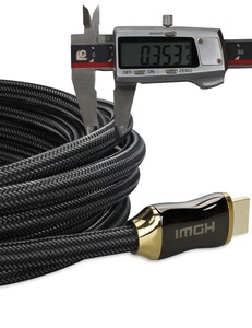 <span class=keywords><strong>Cable</strong></span> HDMI de alta velocidad 24k chapado en oro HDMI 1080P 2160P 3D <span class=keywords><strong>para</strong></span> teléfono móvil dispositivos Android con <span class=keywords><strong>Ethernet</strong></span> - Product Image 6