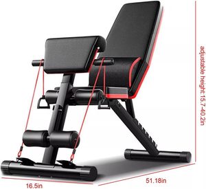 CZFIT Foldable <b>Weight</b> Lifting Bench Multi-functional Full-body Workout Equipment Durable Metal Construction for Home Gym Use - Product Image 2