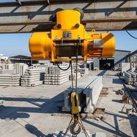 Palans électriques à câble certifiés CE ACME 5 tonnes 220V 380V avec télécommande pour la fabrication de structures en acier en usine