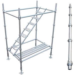Hot Bán Có Thể Điều Chỉnh Thép H-Khung Giàn Giáo Thang Ống Kim Loại Tháp Cho Xây Dựng Xây Dựng Cho Giàn Giáo - Product Image 5