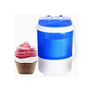Portable Mini Semi-automatic Electric Plastic <b>Top</b> <b>Loading</b> Shoe Washer with 2kg Capacity for Household Use - Product Image 1