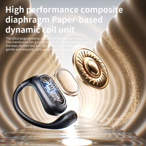 Écouteurs sans fil HKSF Q17 avec traduction IA, basses HiFi et traducteur de langues intelligent - Product Image 3