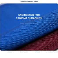Tissu Oxford 100% nylon enduit PU, 1680Dx1680D, imperméable, durable, résistant aux déchirures, pour équipement de camping et matelas gonflables