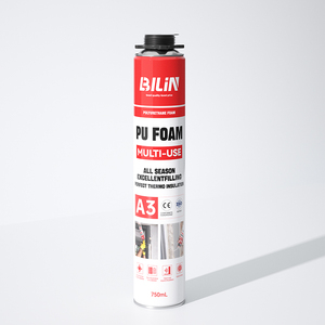 Mousse polyuréthane monocomposant à haute expansion toutes saisons pour le remplissage de trous de canalisations et l'emballage de construction, blanc cassé - Product Image 4
