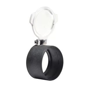 FlipUp Transparent <b>Lens</b> <b>Protector</b> Cover with SnapOn Clamp for Optical Equipment Durable Flexible Universal Guard - Product Image 3