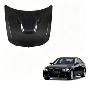 Capó de Motor de Fibra de Carbono Estilo M3, Reemplazo de Capó Delantero para BMW Serie 3 <span class=keywords><strong>E90</strong></span> 2005-2008, Piezas de Tuning para Carrocería - Product Image 1