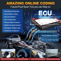 Escáner Bidireccional LAUNCH X431 PRO ELITE, Herramientas de Diagnóstico CANFD DOIP, Codificación ECU Launch X431, 31+ Servicios, Escáner OBD2 2024