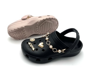 Meilleures ventes : Sabots <span class=keywords><strong>pour</strong></span> femmes en EVA, souples, confortables, imperméables, respirants, légers, à bout ouvert, à enfiler, décorés de strass - Product Image 6
