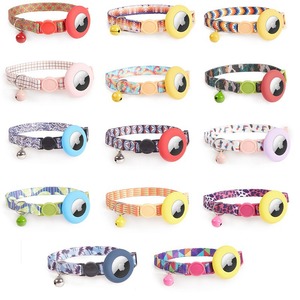 Sorgfältig ausgewählte neue Haustier produkte Air Tag Silikons chutz hülle und Anti-Lost <span class=keywords><strong>Pet</strong></span> Positioning <span class=keywords><strong>Collar</strong></span> für Hunde und Katzen - Product Image 1