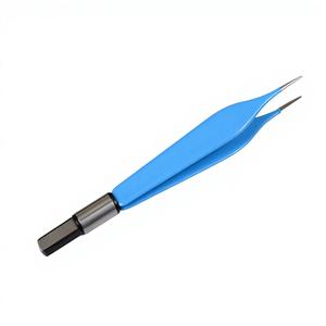 BISONS Vente en gros de pinces Adson bipolaires en acier inoxydable, manuelles, antiadhésives, 12 cm, pointe de 1,0 mm |   Autoclavable |   Câble EU - Product Image 1