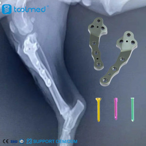 Hot Bán Thú Y Tplo Xương Tấm Khóa Titan Phẫu Thuật Cụ Thiết Lập Cho Động Vật Phẫu Thuật Toolmed - Product Image 3