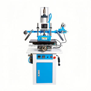 Automatic Foil <b>Printer</b> Handbag Flat Door Panel Clothing Toy Embossing Machine Leather Bronzing Pressure Mark Machine - Product Image 3