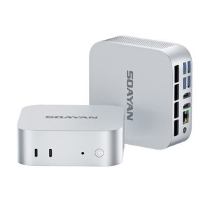 Mini PC Serveur MQR6 avec <span class=keywords><strong>Intel</strong></span> WiFi 6, AMD <span class=keywords><strong>Ryzen</strong></span> 5 6600H, 16 Go de RAM DDR5, Windows 11 Pro - Product Image 1