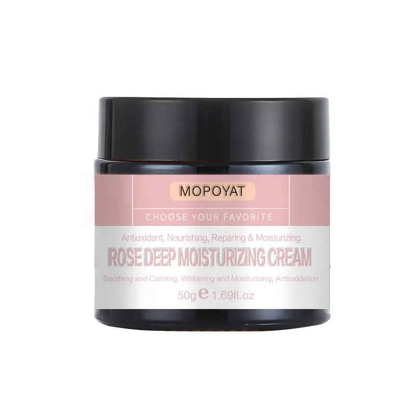 MOPOYAT Rose Deep Moisturizing Cream Natural Whitening and Moisturizing Cream For Face Soothing & Calming