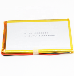 6569115 10000mah 3,7 v baterías de polímero de litio ion Paquete de batería de ion e-bike para carrito de golf con ntc - Product Image 1