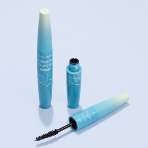 <span class=keywords><strong>Mascara</strong></span> à fibres doubles 2-en-1, effet <span class=keywords><strong>allongeant</strong></span> et recourbant des cils, épaississant intense, résistant à l'eau, noir, avec micro-fibres - Product Image 1