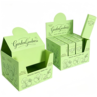 Boîte de présentation en carton alimentaire personnalisée et imprimée pour les snacks soufflés et les confiseries