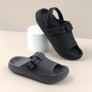 <span class=keywords><strong>Sandalias</strong></span> OLICOM con Logotipo Personalizado, <span class=keywords><strong>Sandalias</strong></span> de Moda para Mujer y Hombre con Tira Trasera Ajustable, <span class=keywords><strong>Sandalias</strong></span> Abiertas con Punta Abierta, <span class=keywords><strong>Sandalias</strong></span> de Nube, <span class=keywords><strong>Sandalias</strong></span> de Verano de EVA - Product Image 1