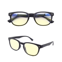 Gafas Ópticas Clásicas Unisex con Montura Cuadrada de PC, Anti Luz Azul, Bloqueo de Rayos, Bisagras de Resorte, para Juegos de Computadora, Venta al Por Mayor