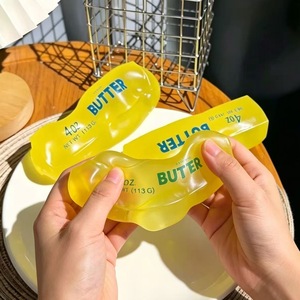 Juguete Antiestrés de Queso para Apretar, Bola Moldeable de Vaselina Hecha a Mano, Unisex, Juguete Pequeño para Jugar a la Imitación, para Mayores de 15 Años - Product Image 4