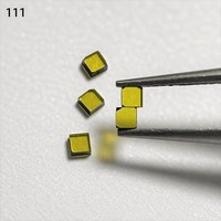 Plaques de diamant monocristallin synthétique HPHT de qualité industrielle (orientation cristalline 111) pour la recherche sur la pression (DAC)