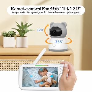 Promotion : Caméra de surveillance pour bébé 5 pouces 720P à prix avantageux - Product Image 2