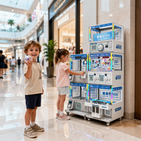 Distributeur de jouets en capsules et de blocs de construction à griffes, flexible et à monnayeur, pour centre commercial et salle d'arcade