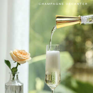 Poteiro de <span class=keywords><strong>Champagne</strong></span> portátil ABS, garrafas de vinho, conjunto de acessórios para vinho e sipper - Product Image 5