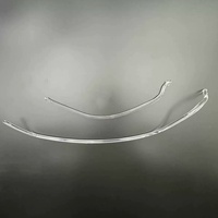 NOUVEAU Tube DRL pour phare Tube acrylique Barre lumineuse Guide lumineux DRL Strip pour A4 B8 PA 2012 2013 2014 2015 2016
