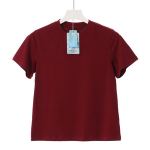 Kaos Wanita Trendy Brand 240g Mint Sorona Warna Solid Lengan Pendek Anti UV Cepat Kering untuk Olahraga - Product Image 6