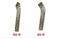 Jeu d'outils de tournage carrés à plaquettes en carbure CNC importés T5K10, 3 angles (45°, 75°, 90°), 16x16x110mm, OEM, Meilleur Prix