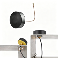 Antena Puck Exterior Impermeable de Alta Ganancia 698 2700MHz con Montaje de Tornillo GSM 3G 4G LTE Omnidireccional para Gabinete