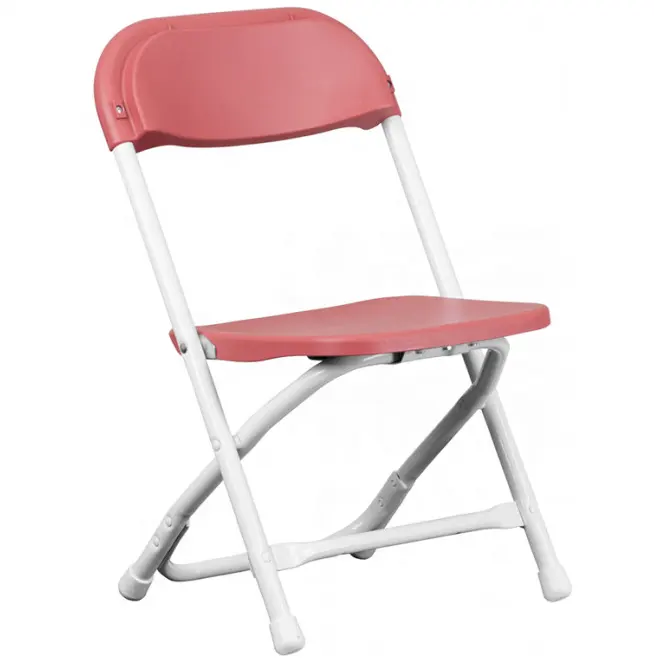 Aparência moderna e material plástico de crianças, cadeiras dobráveis de plástico de <span class=keywords><strong>resina</strong></span> rosa