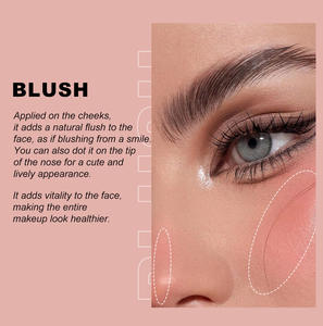 All-<b>in</b>-One Contour Blush Highlighter <b>Stick</b> Coverage for <b>a</b> Natural Glow for All Skin Tones powder blusher - Product Image 5